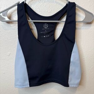 Move Theology Sports Top Bra Color Block Size Large Sportswear Activewear